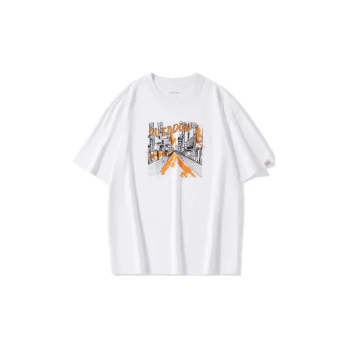 OUTDOOR PRODUCTS T-Shirts Men Bleached White