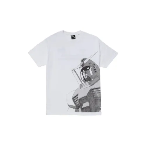 HUF Up To Co-branded Models T-Shirts Unisex White