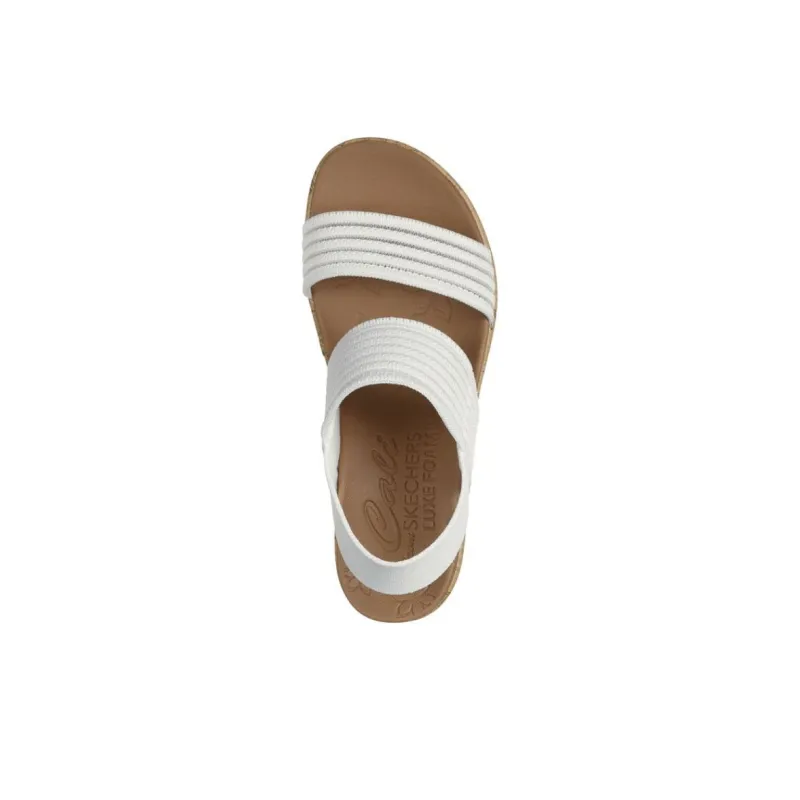Skechers Cali Beverlee Strap Sandals Women's White-3