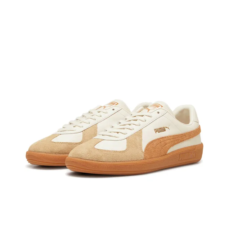 PUMA Army Trainer 'White Tan Gum'-2