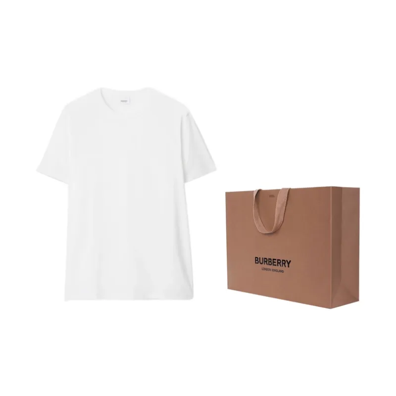 Burberry SS24 T Shirt Men's White-3