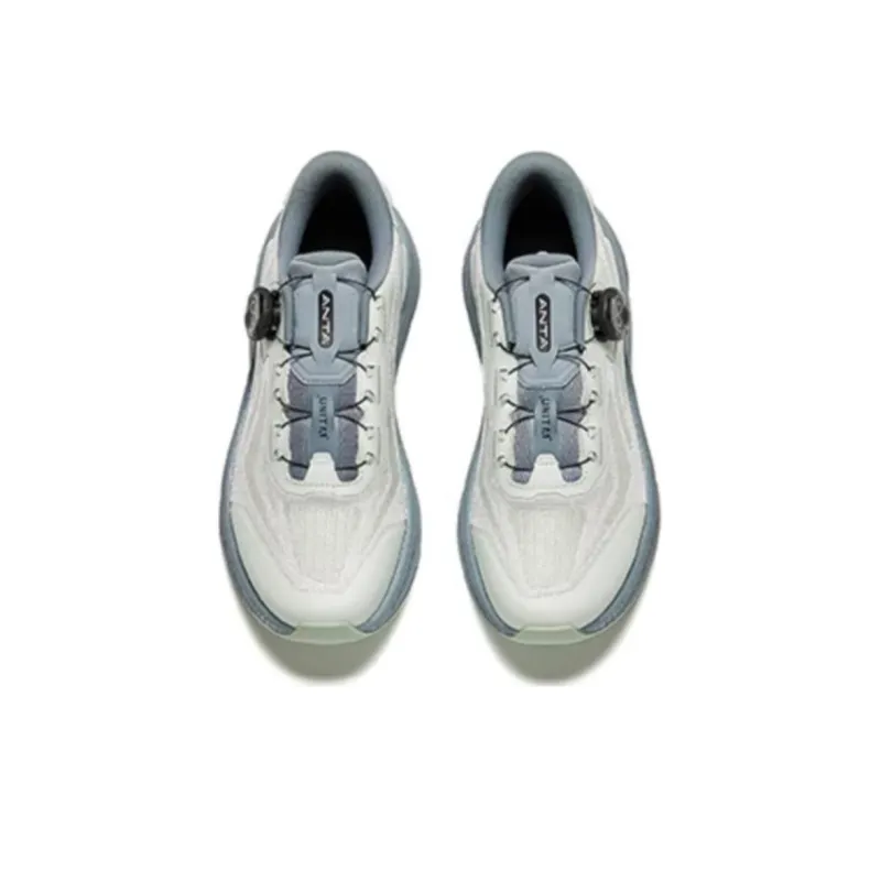 Anta Variety Training Collection Durable Breathable Low Top Training Shoes Men's Beige Gray-2