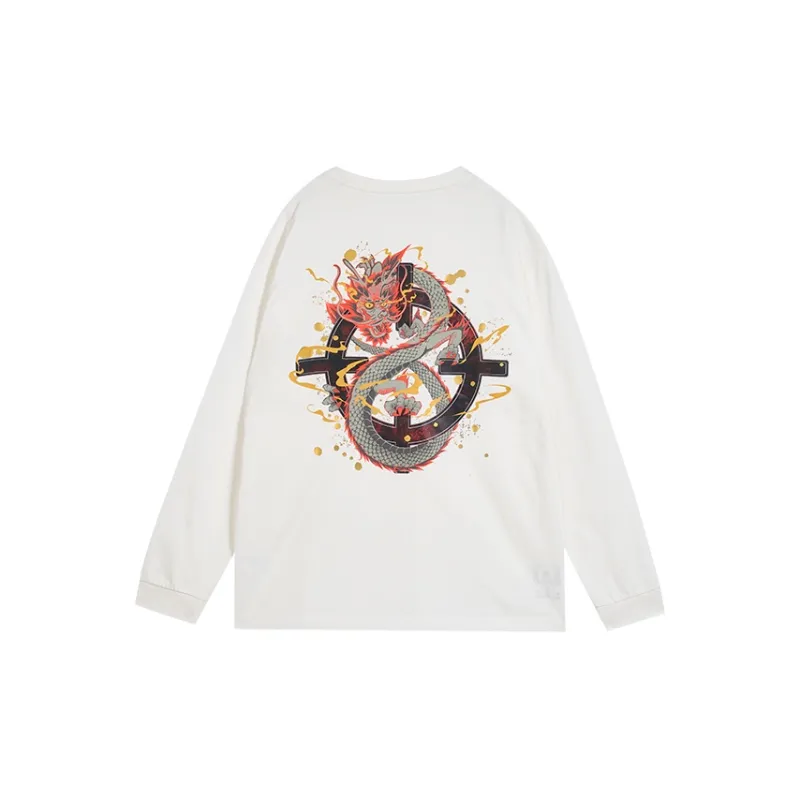 RIGORER Crew Neck Long Sleeved T Shirt Unisex-10