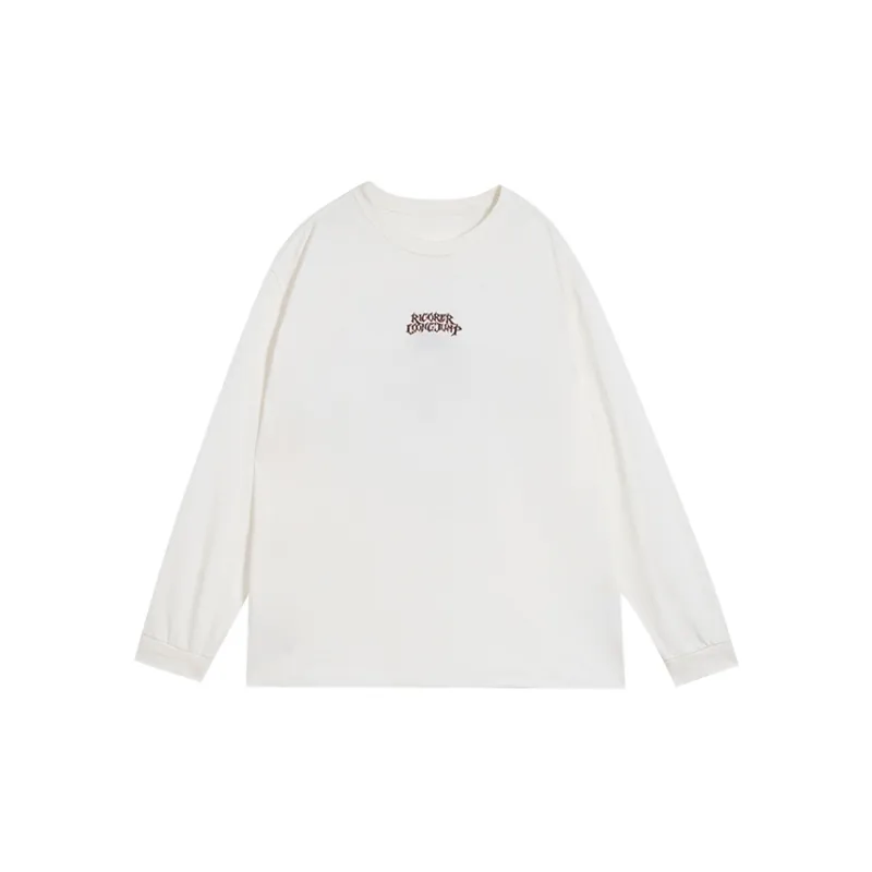 RIGORER Crew Neck Long Sleeved T Shirt Unisex-5