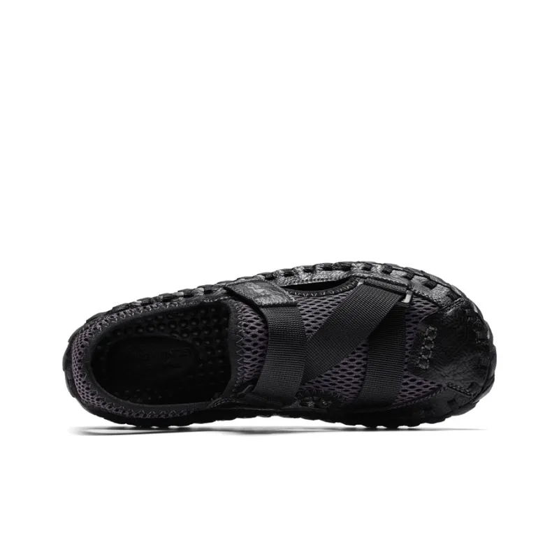 G.N.SHIJIA River Trekking Shoes Men Black/Khaki-3