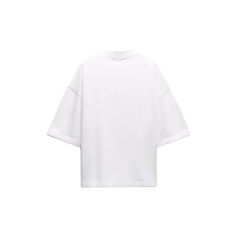 ZARA T-Shirts Women's White-1