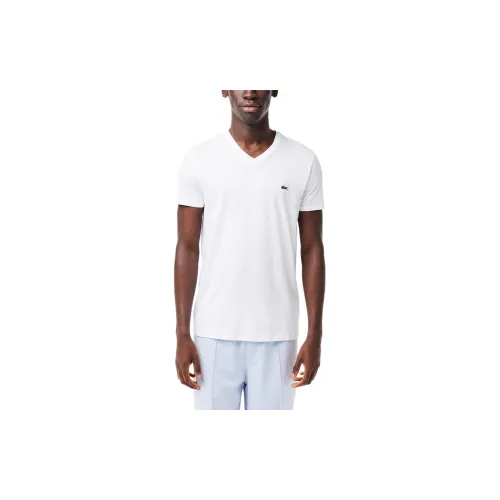 LACOSTE T-Shirts Men White