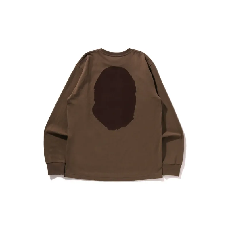 A BATHING APE Big Ape Head L/S Tee Tee-13