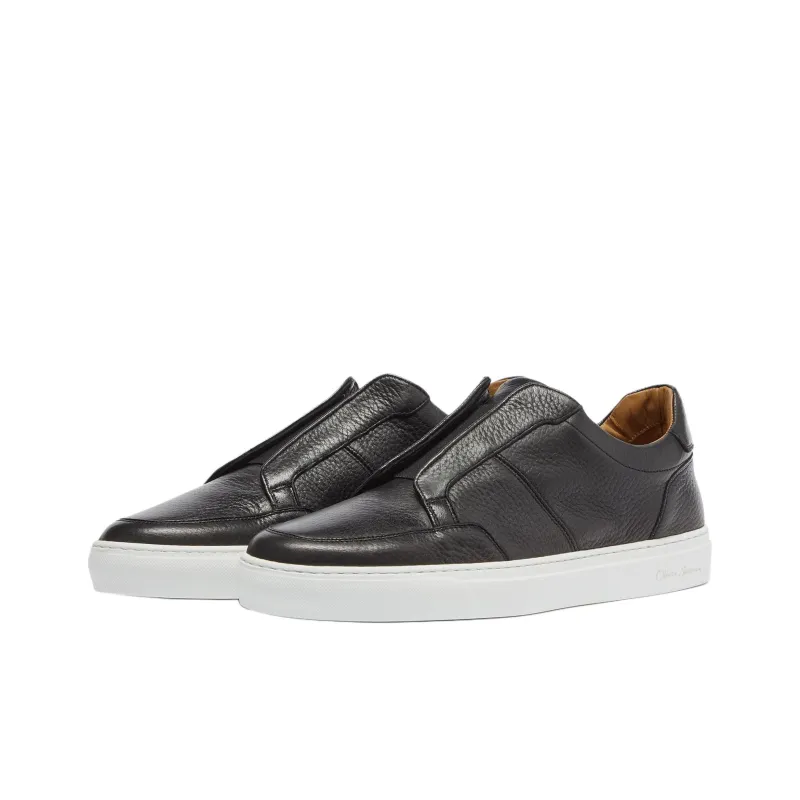 Oliver Sweeney Low-Top Skateboard Shoes Men's Black-3