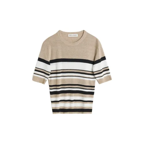 OUR LEGACY SS24 Summer Capsule Collection Knitwear Men Coffee