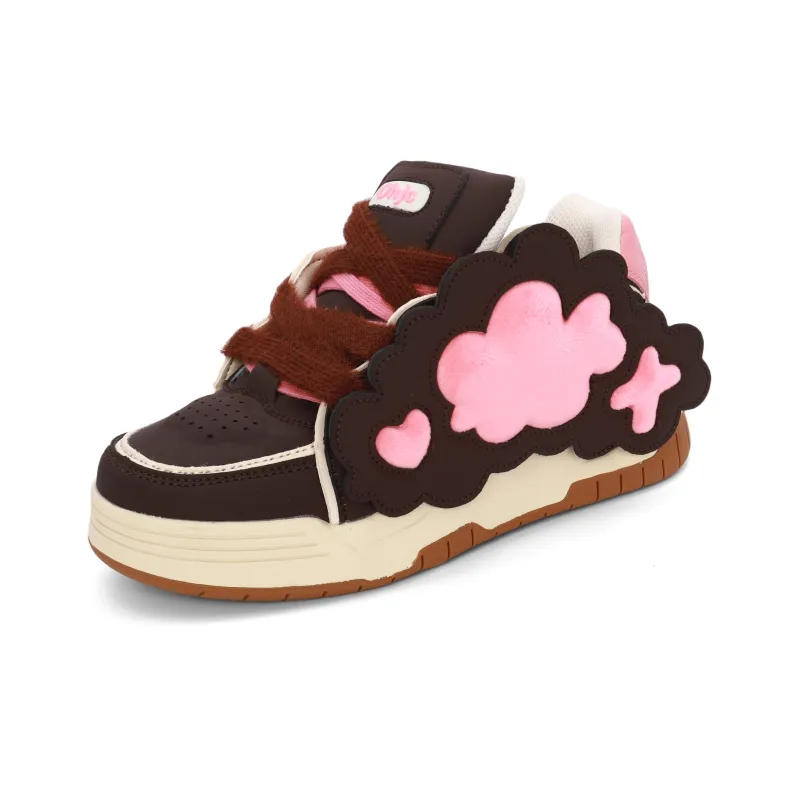 OHJC Slip-Resistant Cushioning Wear-Resistant Lightweight Breathable Low-Top Skateboard Shoes Unisex-11