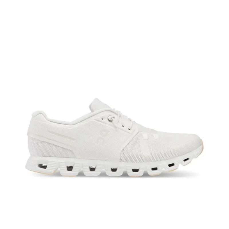 On Running Cloud 5 Undyed White Women's-1