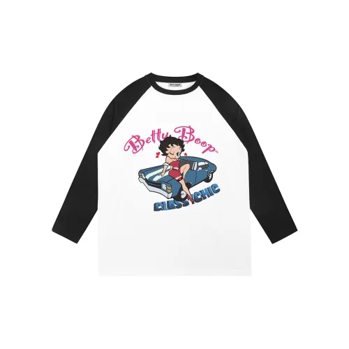 BETTY BOOP T-Shirts Unisex White/Black