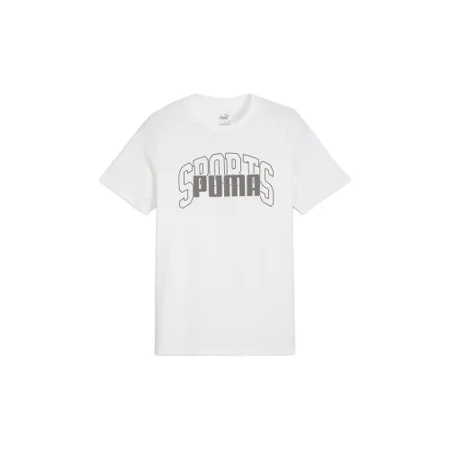 PUMA GRAPHICS T-Shirts Men White