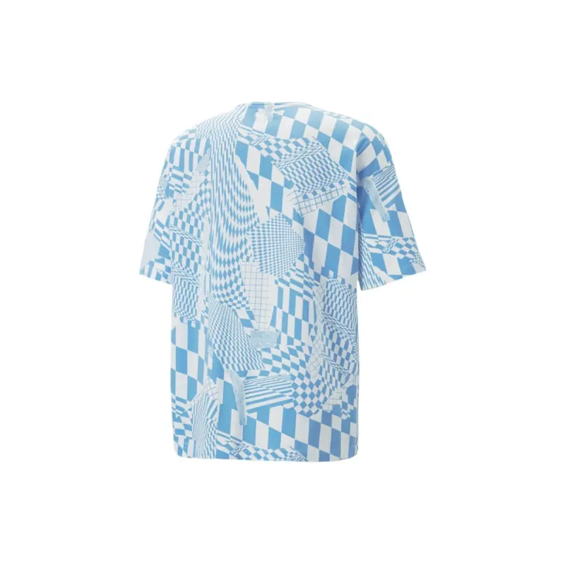 PUMA BMW M Motorsport T-Shirts Men White Blue-1