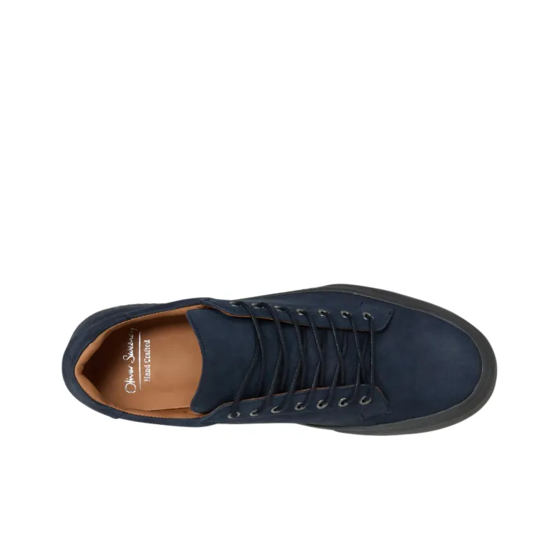 Oliver Sweeney Low-Top Skateboard Shoes Men's Dark Blue-3