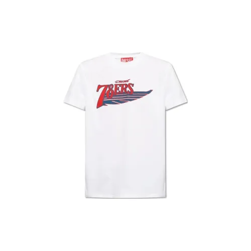 DIESEL T-Shirts Men White