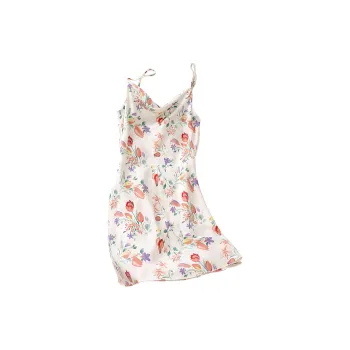 Flowers In Water Nightgown Women's Tulip
