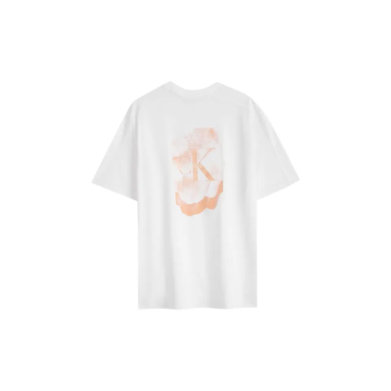 CALVIN KLEIN T Shirt Women's Moon White-1