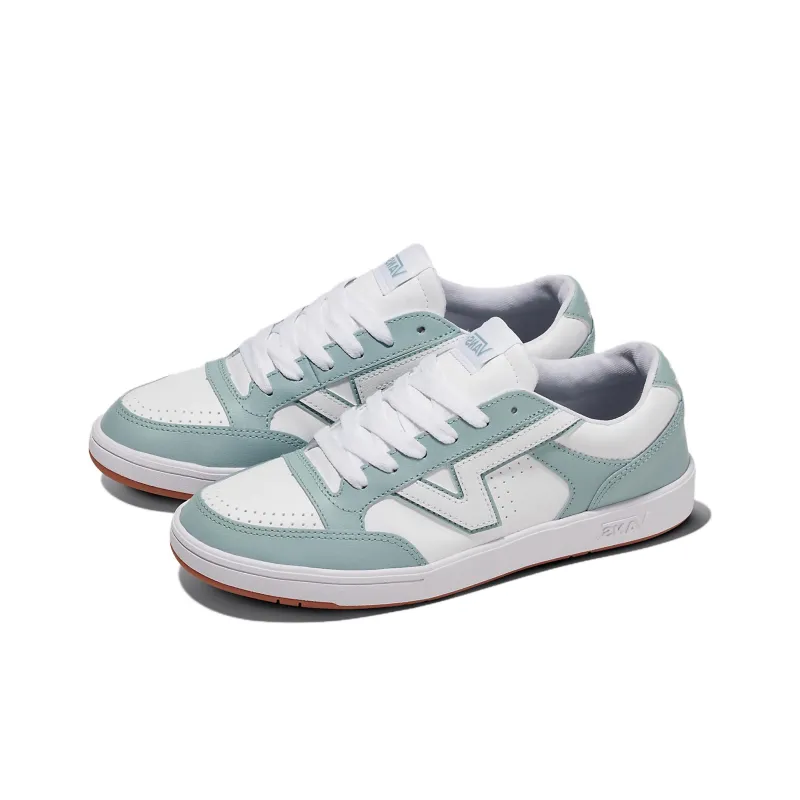 Lowland Vans Leather ComfyCush '2 Tone Grey Mist'-2