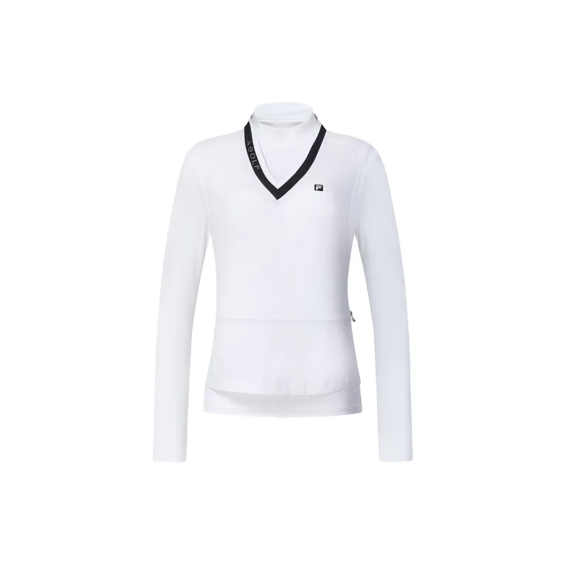 FILA Golf Clothing Women's Jade White-1