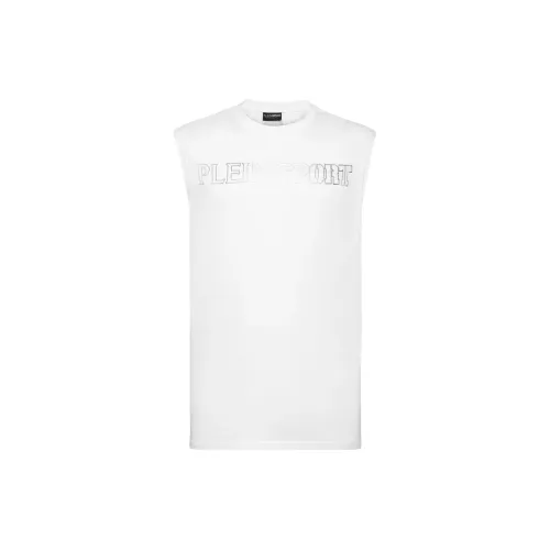 PLEIN SPORT Logo-print Cotton Vest