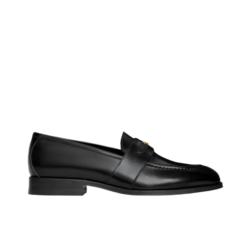 CELINE Loafers 3cm Women's Black-1