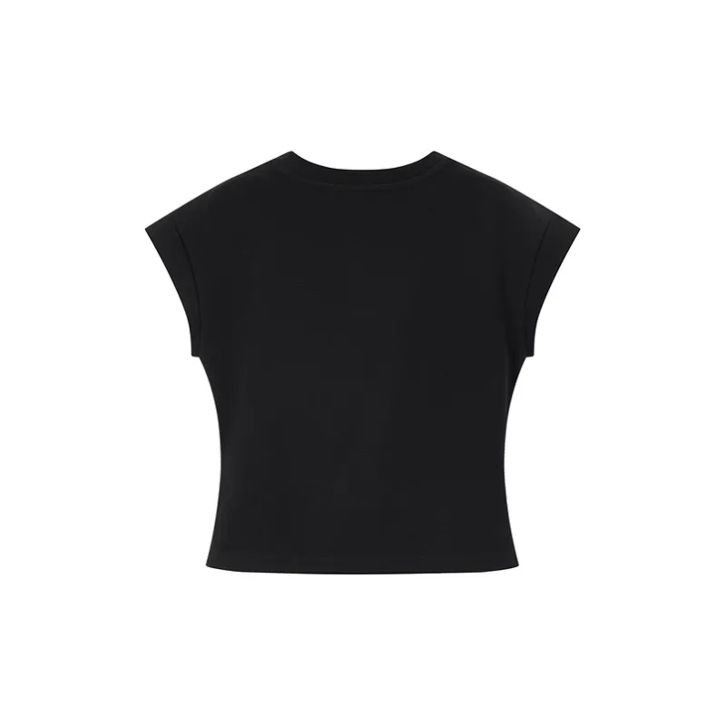 PEACEBIRD Flutter Sleeve T Shirt Women's-3
