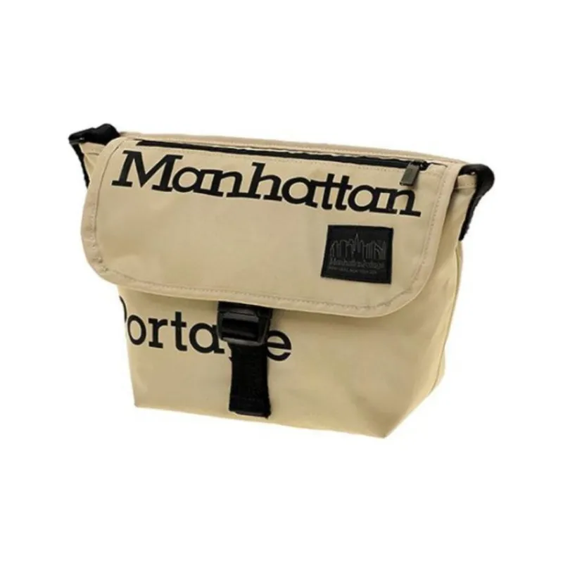 Manhattan Portage CORDURA®305P Crossbody Bag Shoulder Bag Extra Small Unisex Black/Beige-8