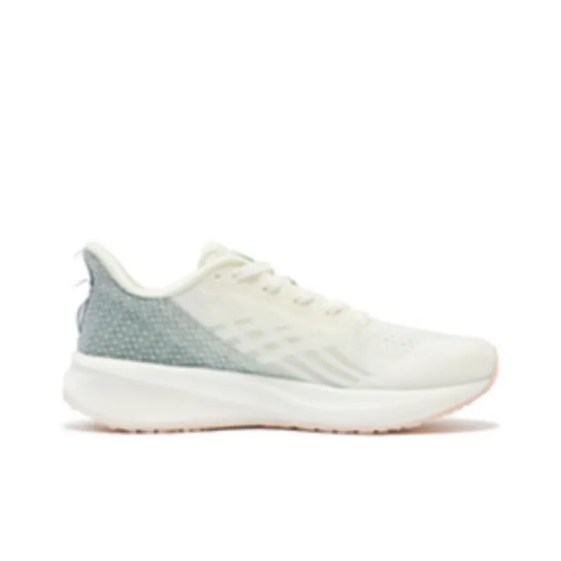 361° Wing Gundam 5.0 Cushioning Rebound Low Top Running Shoes Women's White Green-1