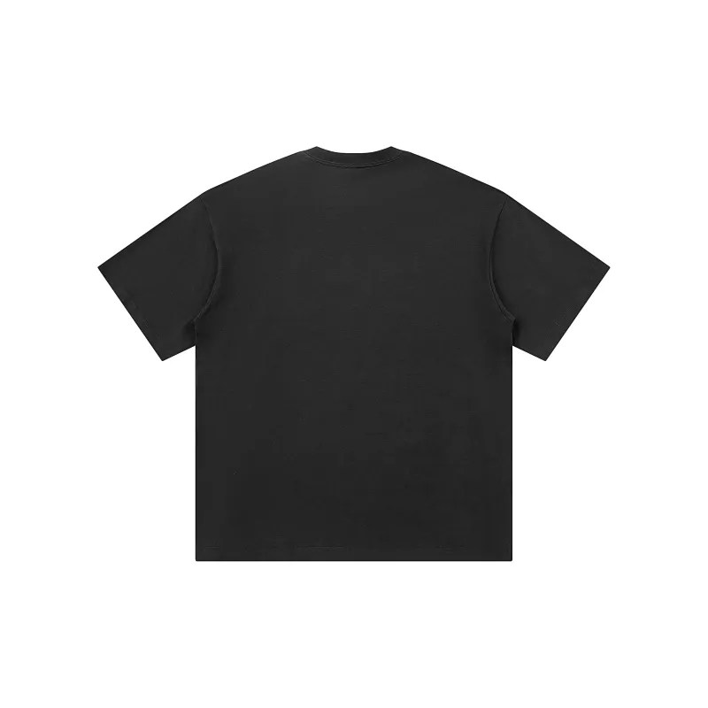 ZMOH Plain Net Series T Shirts Unisex-5