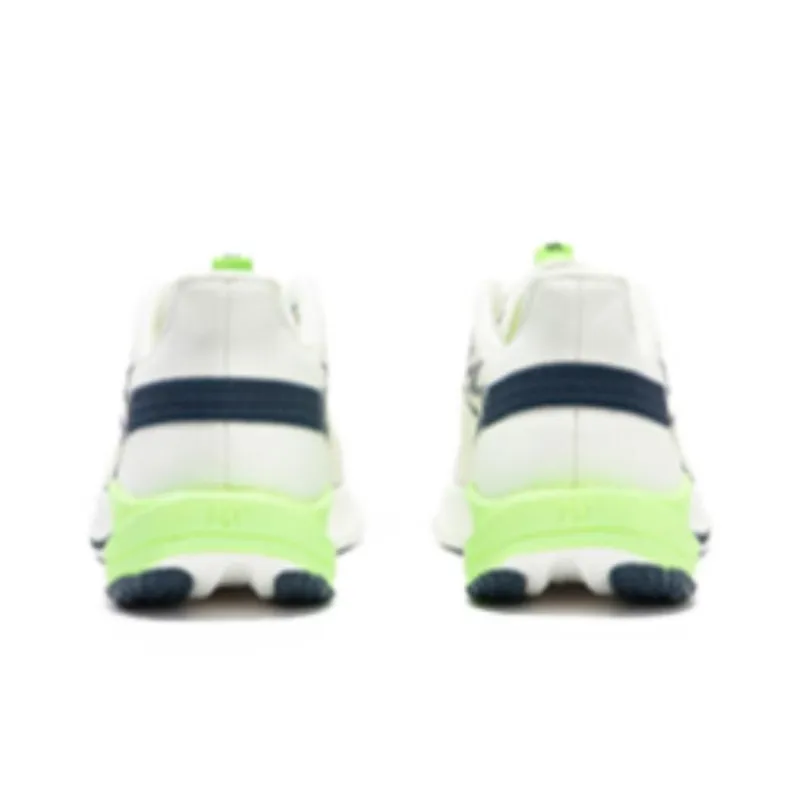 361° Speed Team Slip Resistant Low Top Sprint Running Shoes Men's White Green-3