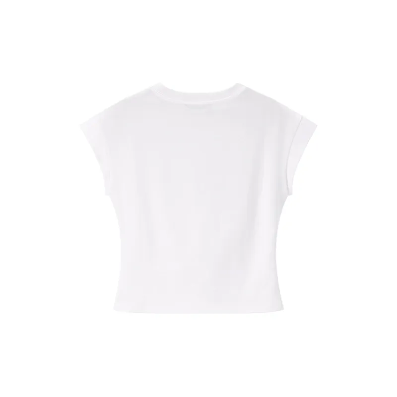 PEACEBIRD Flutter Sleeve T Shirt Women's-1