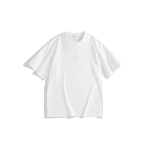 PEACEBIRD MEN T-Shirts Men White 1 Loose Fit