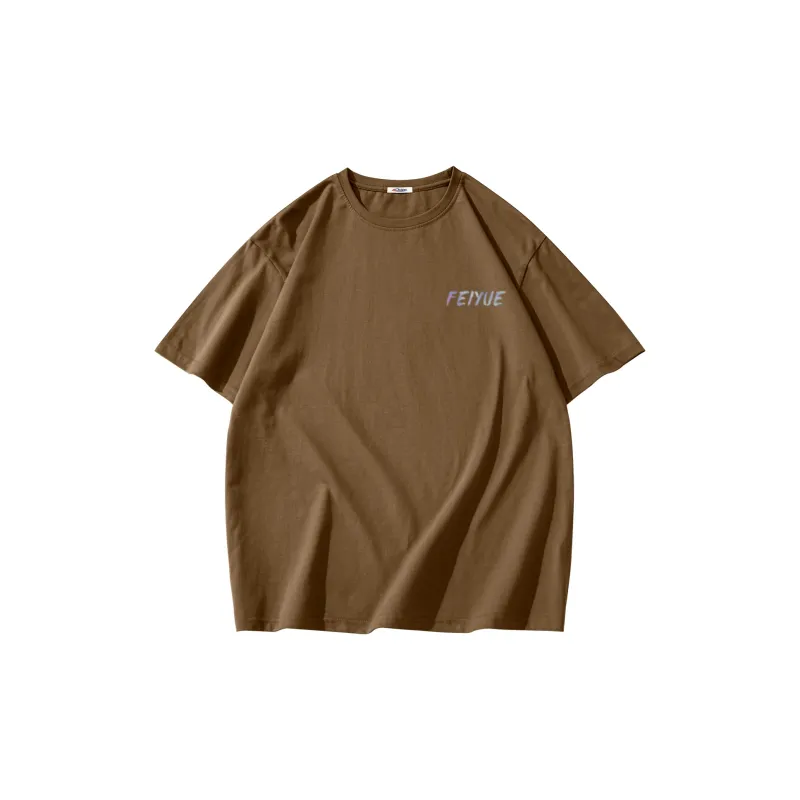 Feiyue Short Sleeved T Shirts Unisex-25