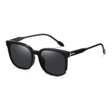 Bright Black with Gray Lens