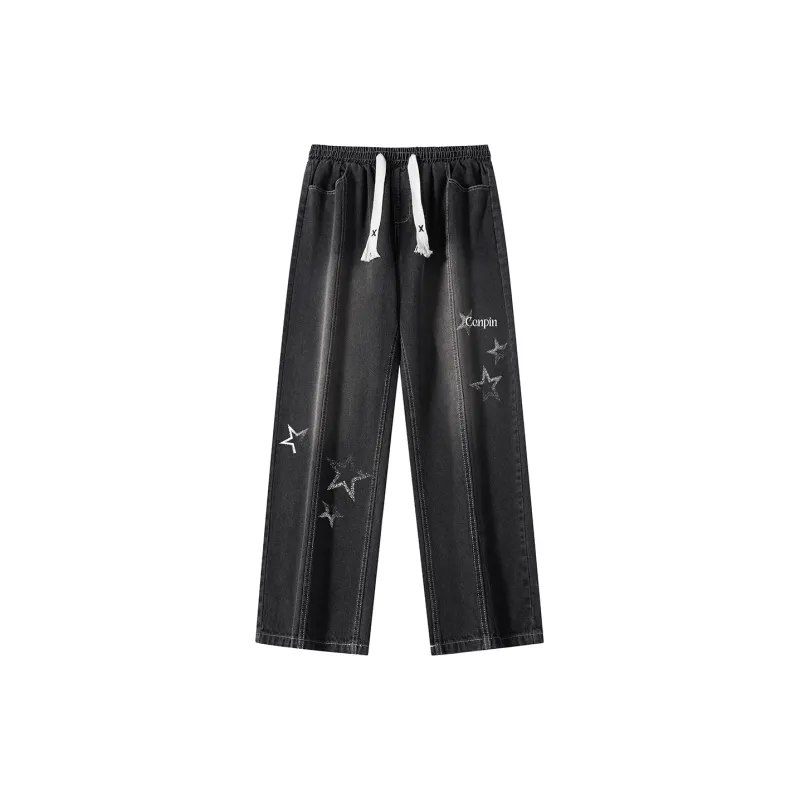CENPIN Jeans For Spring And Summer Unisex-6