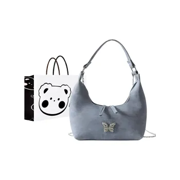 NX DOUGHNUT PU Handheld Shoulder Bag Handbag Regular Women's White Light Blue Dark Blue Black