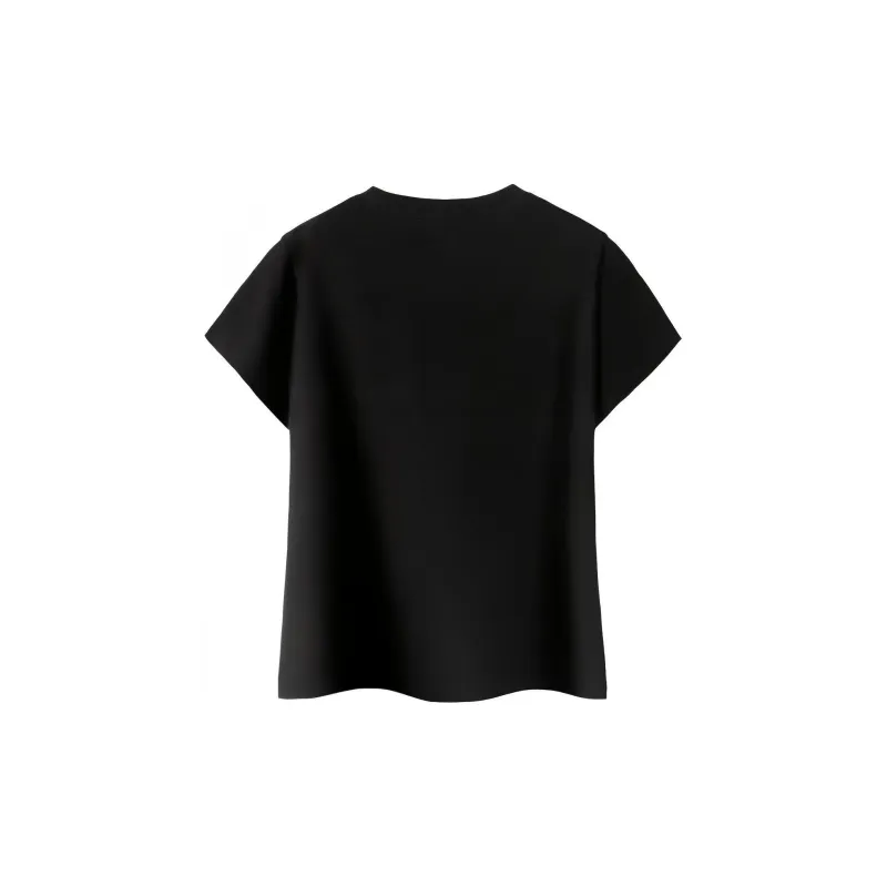 PSO Brand Puppy Series Trendy Brand Trendy Drop Shoulder Top Short Sleeved T Shirts Unisex-37