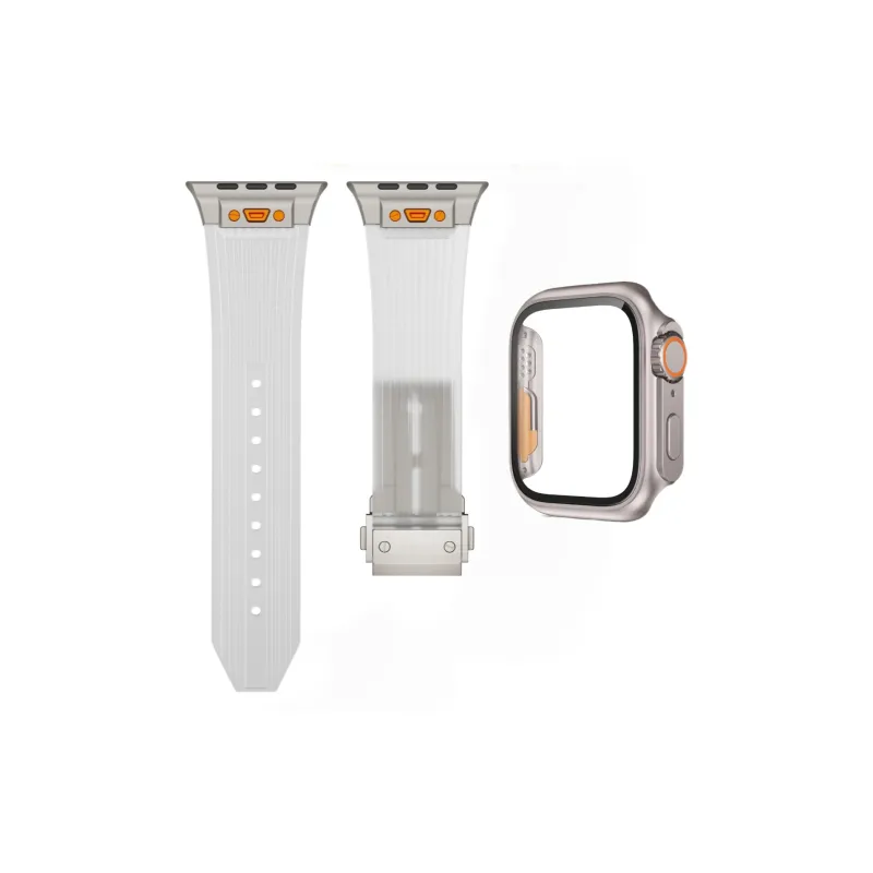 CHENSONG Apple Compatibility Watch Band Fluoroelastomer Material-0
