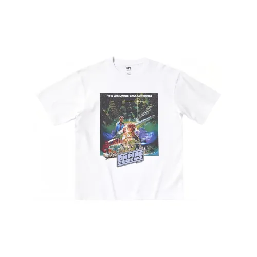 Star Wars X UNIQLO T-Shirts Unisex White