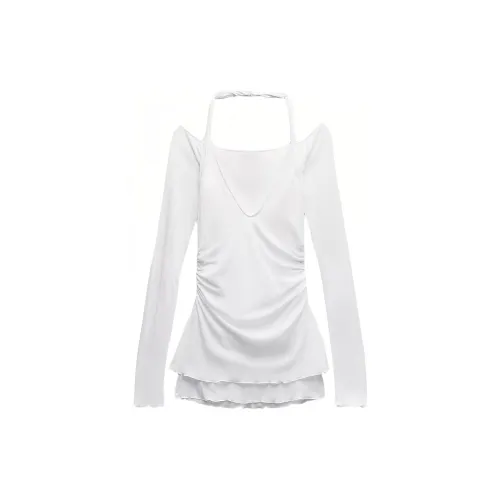 ZARA T-Shirts Women's White