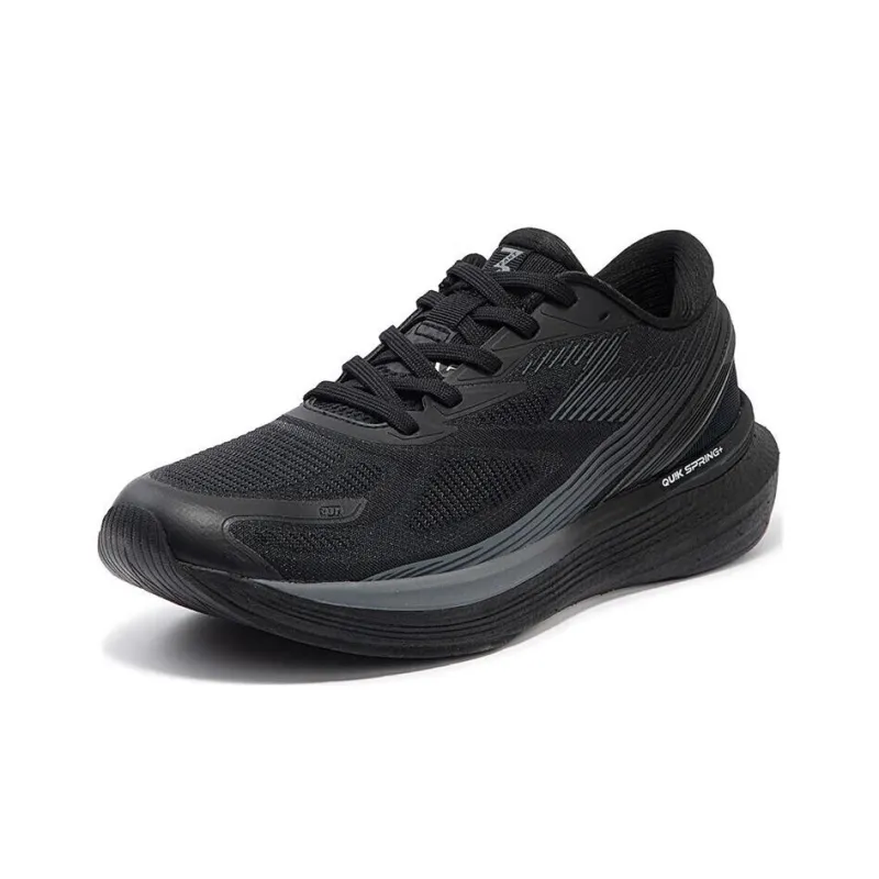 361° Spire 2 Slip Resistant Low Top Running Shoes Men's Black Gray-1