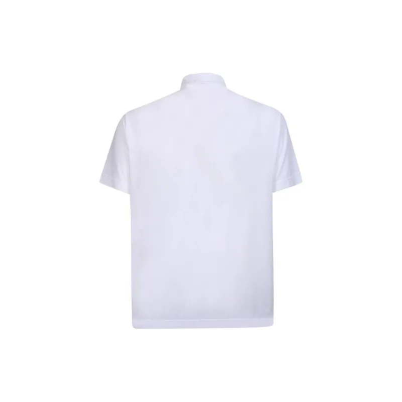 Zanone Short Sleeved Straight Hem Polo Shirt-1