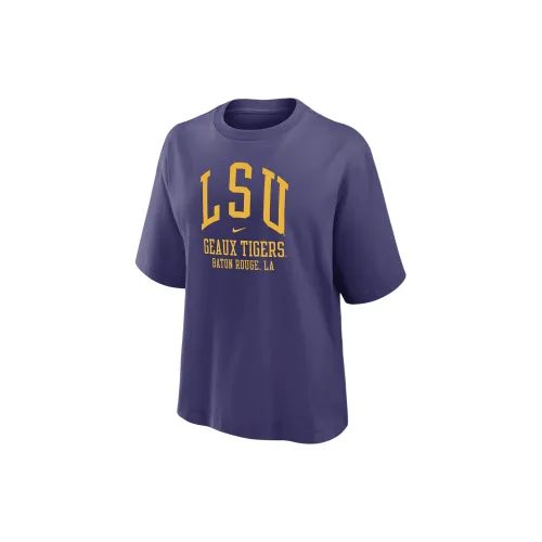 Nike LSU T-Shirts Women's Purple