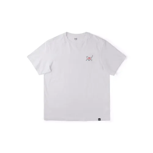 Lee T-Shirts Men White