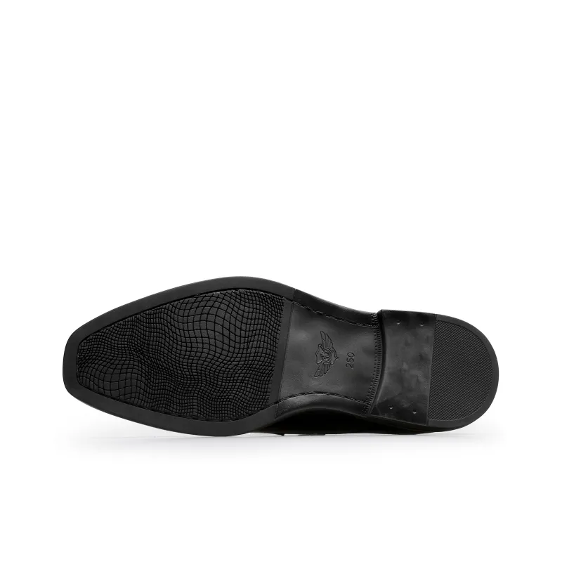 Desai Desai Dress Shoes Men's Black-4