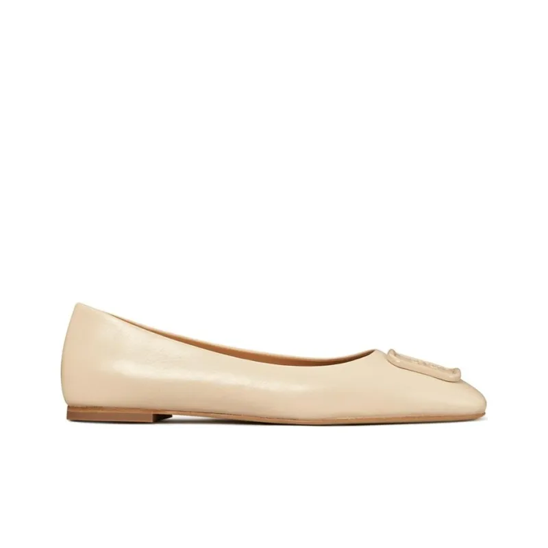 TORY BURCH Georgia Casual Single Shoes Women's Beige-1