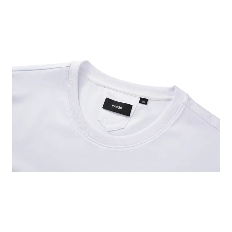 RARE Short Sleeved T Shirts Men's White-3