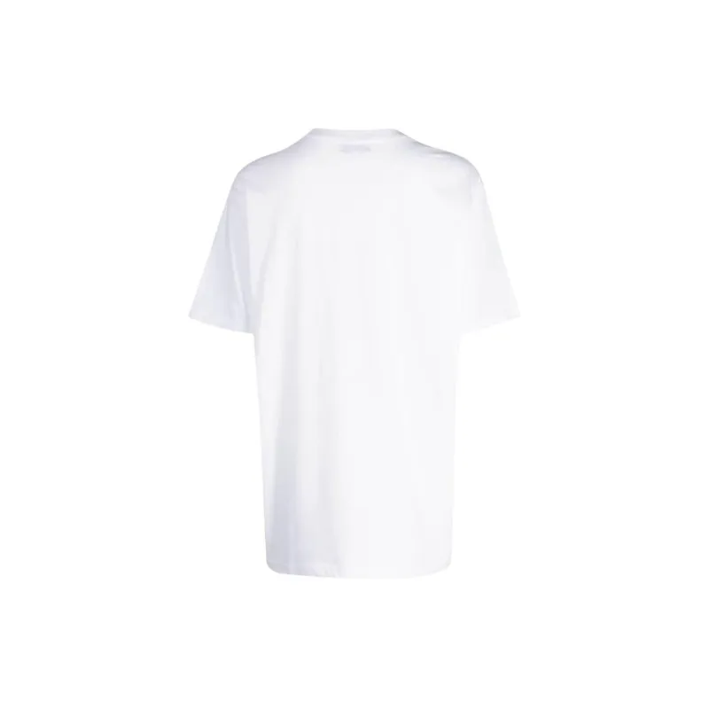 COLLINA STRADA Slogan-print Crew-neck T-shirt-1